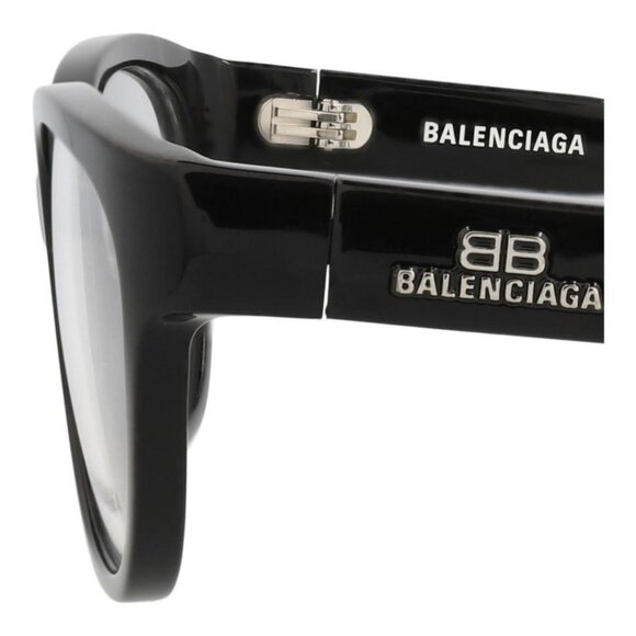 Balenciaga Womens Square/Rectangle Black Black Transparent Fashion Designer - Picture 4 of 4